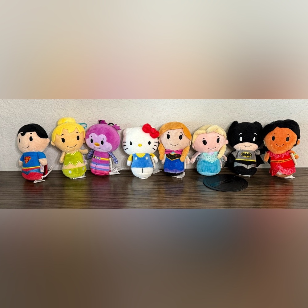 Colorful  Itty bittys Plush Collection